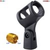 3-Pack Plastic Small Microphone Clip for all Wired Microphone Fit with Dynamic Microphone 5 Core MC 01 3PCSâ€¦