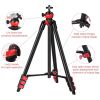 Zomei T60 Portable Tripod with Phone Clip and Bluetooth Remote Control Black Red--YS