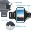 Phone Armband Case Sweat-resistant Armband Phone Holder 6.4in Max Phone Holder Adjustable