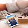 Laptop Stand Lifter Foldable Aluminum Desktop Phone Holder Stand Angle Adjustable Tablet PC Holder Riser Ventilated Laptop Phone Tray