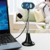 USB HD PC Webcam Camera Digital Web Camera with Mic Laptop Desktop Computer,Random Color