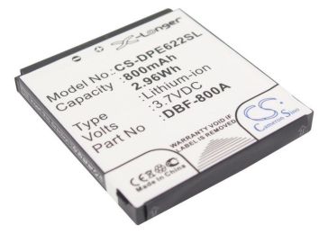 800mAh Battery - CS-DPE622SL / Li-ion / Volts: 3.7