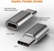 6 pack USB 3.1 Type C Male to Micro USB Female Adapter Converter Connector USB-C(black)
