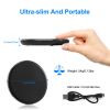 Wireless Charger Qi-Certified Ultra-Slim 5W Charging Pad for iPhone XS MAX/XR/XS/X/ 8/8 Plus