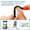 Flexible Spider Phone Stand Bendable Spider Phone Holder Phone Selfie Remote Cradle