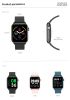 GTS smart temperature measurement watch, step counting, distance measurement, calorie consumption management,