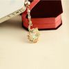 Colorful Crystal Diamond Phoenix Dust Cap Pendant for Cell Phone 3.5mm Jack