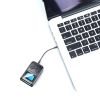 Bluetooth 5.0 2-in-1 Receiver Transmitter LCD Screen Hands-Free Call Adapter