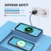 DBPOWER 15W Max Fast Qi Wireless Charger with Type C&USB A Port