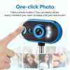 USB HD PC Webcam Camera Digital Web Camera with Mic Laptop Desktop Computer,Random Color