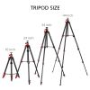 Zomei T60 Portable Tripod with Phone Clip and Bluetooth Remote Control Black Red--YS
