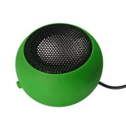 Mini Portable Hamburger Speaker Amplifier for iPod iPad Laptop iPhone Tablet PC (Color: Green)