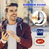 Neckband Earbuds W/Mic Deep Bass HiFi Wireless V4.1 Sport In-Ear Stereo Headphones